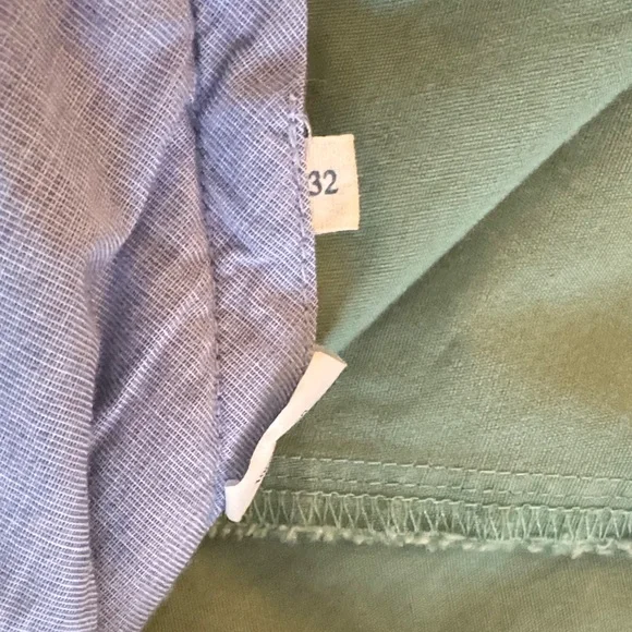 J.Crew Men's Green Khaki Shorts Size 32 - Picture 3 of 7